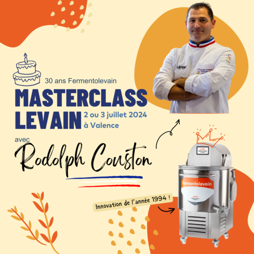 Masterclass Levain, avec Rodolph Couston